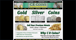 Desktop Screenshot of crcoins.com